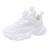 Babu Bean Classmate Boys Sneakers Spring Children's Little White Shoes Mesh Breathable White Mesh Shoes Student Running Shoes