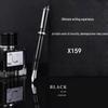 Золотая перьевая ручка Jinhao X159 из стали с иридиевым пером 40 мм, прямой клип и гигантский спиральный колпачок