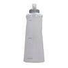 Soft Water Bottle Transparent 1L Large Capacity Portable Collapsible TPU Sport Bottle for Running Hiking