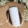 Qiwei Baby Pink Bunny & Floral Insulated Straw Bottle