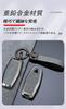 [онто] Чехол для ключа Mitsubishi, Чехол для ключа, ПУ кожа, Сплав, Брелок, Новый Outlander, GN0W PHEV,