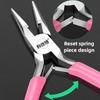 Мини-плоскогубцы для ювелирных изделий 5 дюймов DIY Ручные острогубцы Многофункциональные плоскогубцы для ремонта ювелирных изделий Портативные режущие инструменты