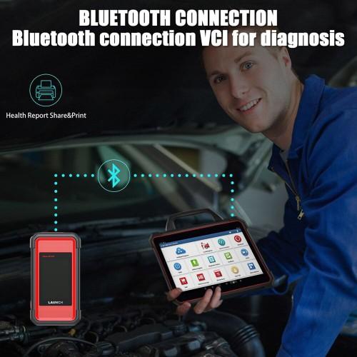 2025 Launch X-431 PAD VII PAD 7 Elite Automotive Diagnostic Tool Support Online Coding Programming and ADAS Calibration Get Free CRP123X