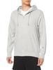 Champion Long Sleeve Zip Hooded Oxford Sizes with a Cotton USA Fleece and Logo Sizes 3L Men's Sweatshirt, Gray,