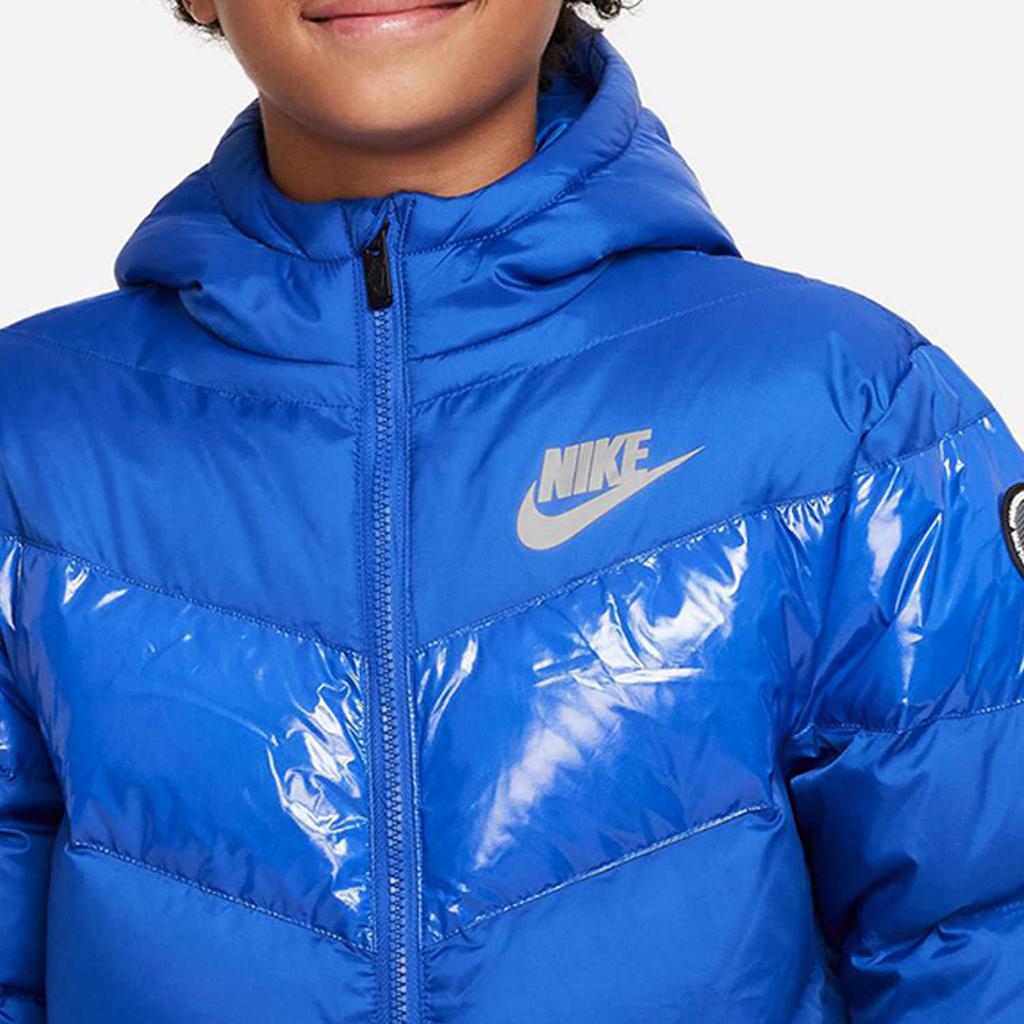 Nike Пуховая куртка синего цвета для подростков FB6831-480
