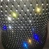 Women's Fishnet Rhinestone Crop Top Summer Sexy Mesh High Elastic Black White Shirt Net See Through Rave Diamond Tank Top