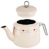 TONCA 1.6 l cream enameled kettle