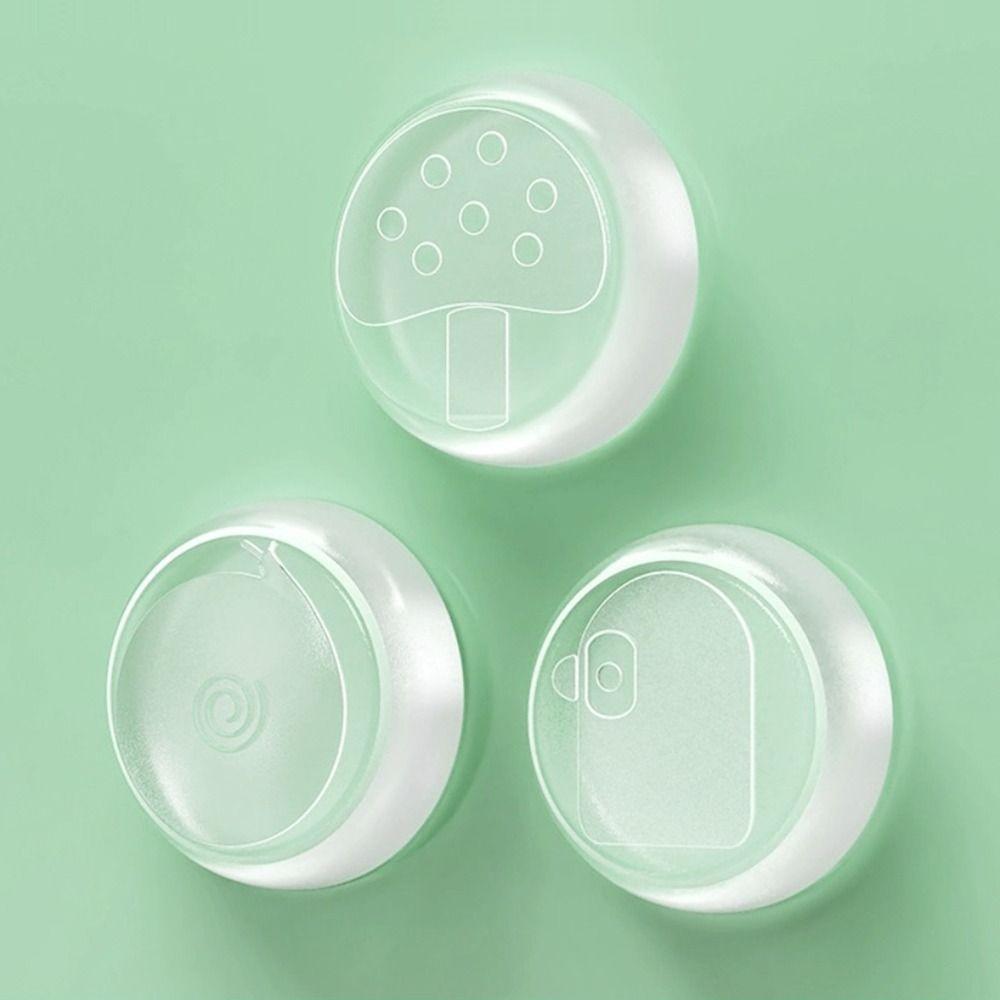 Silicone Wall Protector Self Adhesive Safety Shock Absorber Guard Door Stopper  Furniture