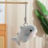Bag Pendant Dolphin Plush Doll Keychain Ocean Animal Plush Doll Key Rings  Kids Holiday Gifts