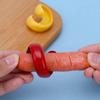 2pcs Labor-saving Hot Dog Slicer Spiral Hot Dog Mold Barbecue Tools Sausage Cutter  Vegetable