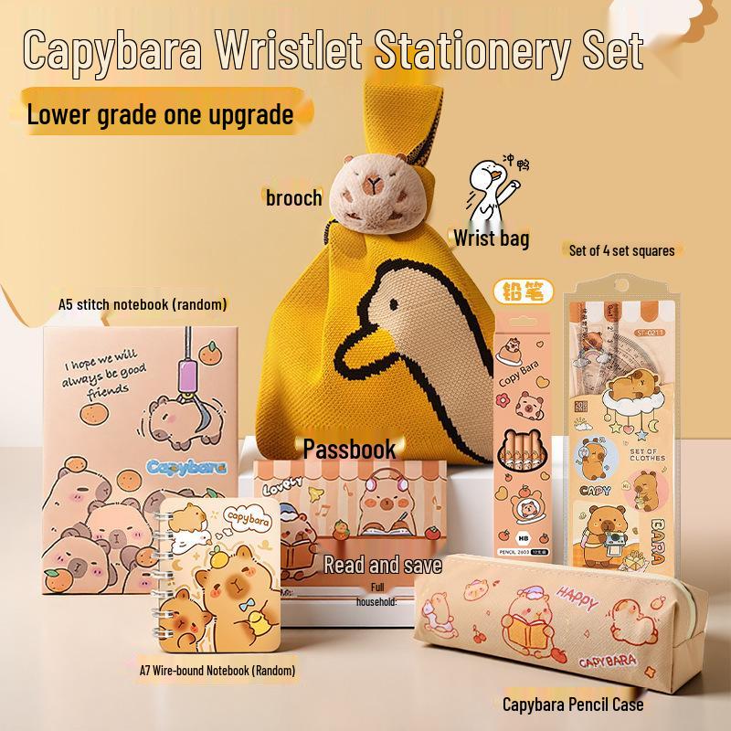 Подарочный набор канцелярских принадлежностей с пандой для школьников: Идеально подходит для обучения, призов в классе, корпоративных подарков или сувениров на день рождения.