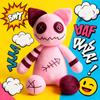 Zombie Cat Plush Toys Funny Sitting Cat Doll Soft Home Decoration Ornaments Skin-friendly Companion Doll Gifts For Friends