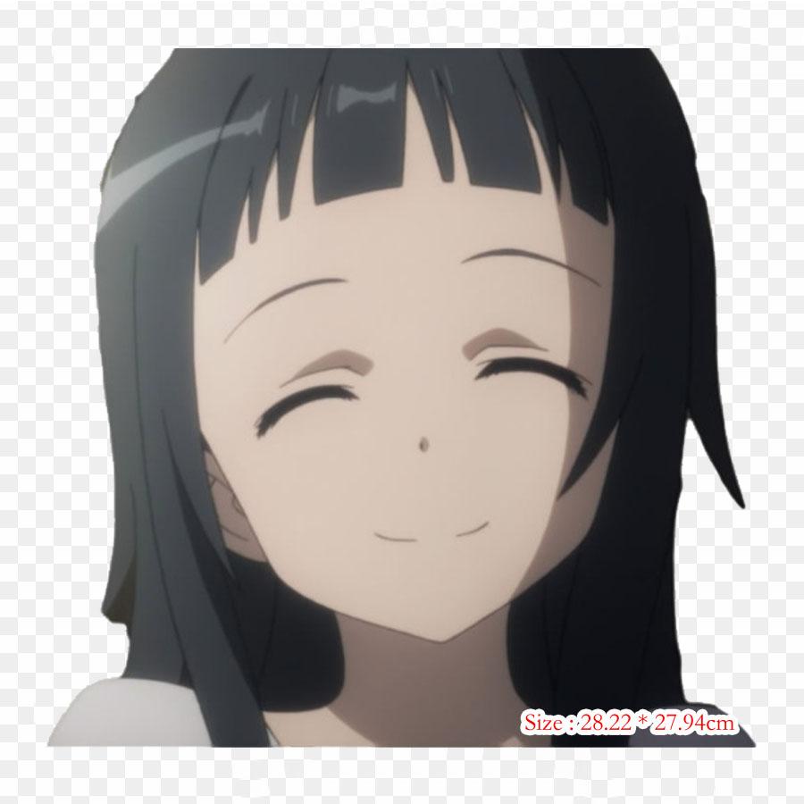 Sword Art Online Sinon Maid Sinon Kirito, железные нашивки для одежды, наклейки с аппликациями на одежду, термочувствительная нашивка на заказ