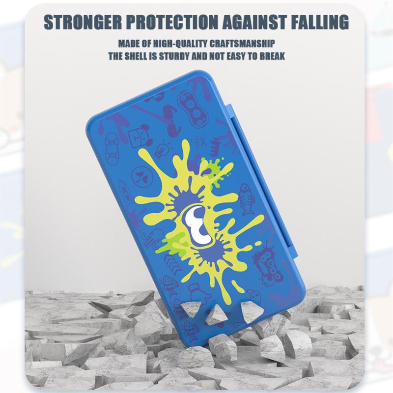 24-в-1 чехол для хранения игровых карт Nintendo Switch 3d силиконовый чехол для коммутатора Nintendo