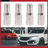 Universal 27mm Chrome Tyre Wheel Valve Stem Cap Extension Extender  Pack of 4