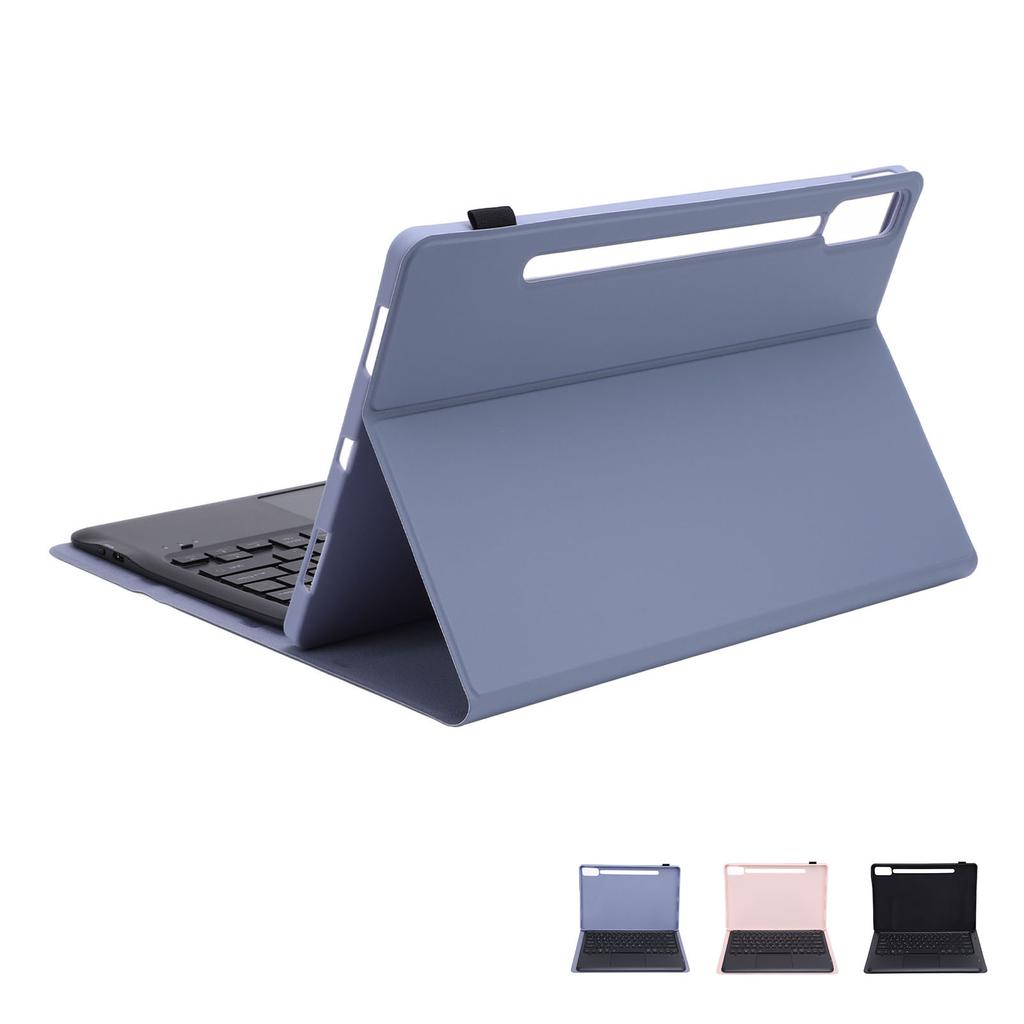 Чехол-клавиатура для планшета с держателем для ручки, тонкий, 7 цветов, с подсветкой, съемный беспроводной планшетный трекпад, клавиатура