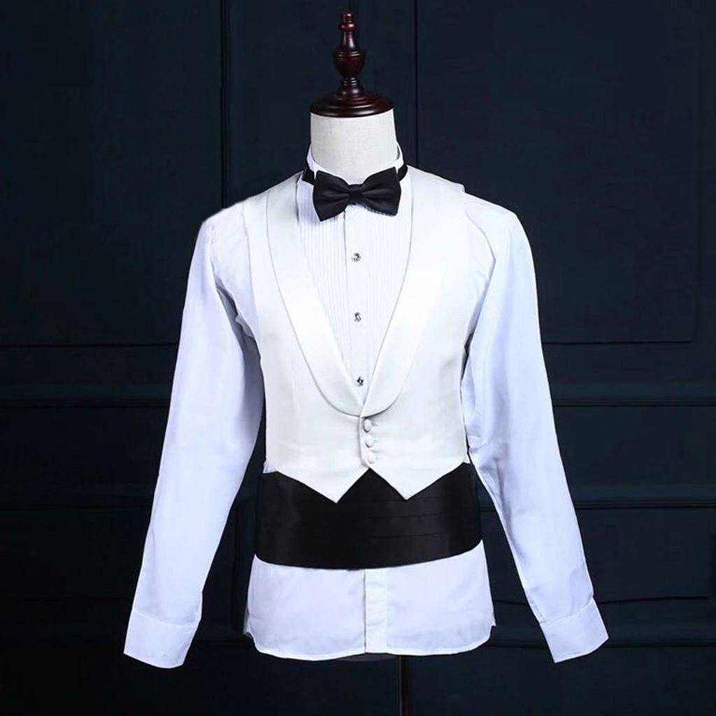 Регулируемый кушак для мужчин, подходящий для свадеб, деловых встреч и изысканных мероприятий. Подчеркните свой формальный наряд.