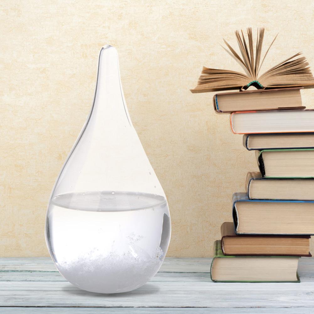 Water Droplets Windstorm Glass Weather Forecast Bottle Crystal Chemistry Decor
