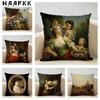 Home Decoration Cushion Cover Sofa Pillow Case New Mexico Painter Self Portrait Car Office Accessories Decor Pillowcase