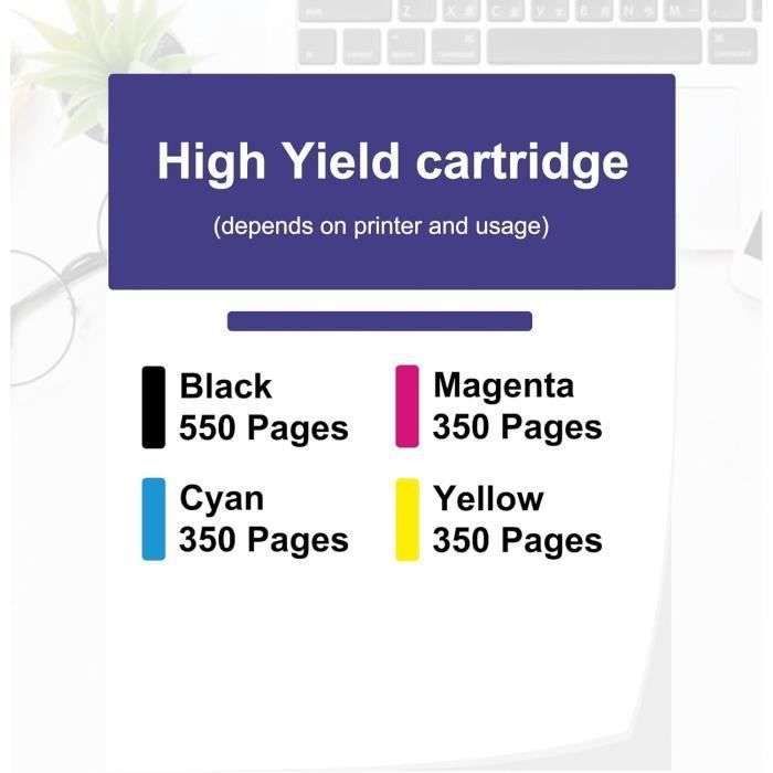 604XL Совместимые картриджи для epson 604 XL для Картридж для Epson Expression Home XP-2200 XP-2205 XP-3200 XP-4200 6 шт.