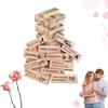 48pcs Tower Stack Game, Lust Tower Couples Games, Valentine Tumbling Tower Stacking Blocks Game, Couples Date Night Games, Spanish