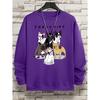 Frenchies 6 French Bulldogs Hoody Men Women Oversize Loose Sweatshirts Casual Soft Oversize Clothing Hoody Couple