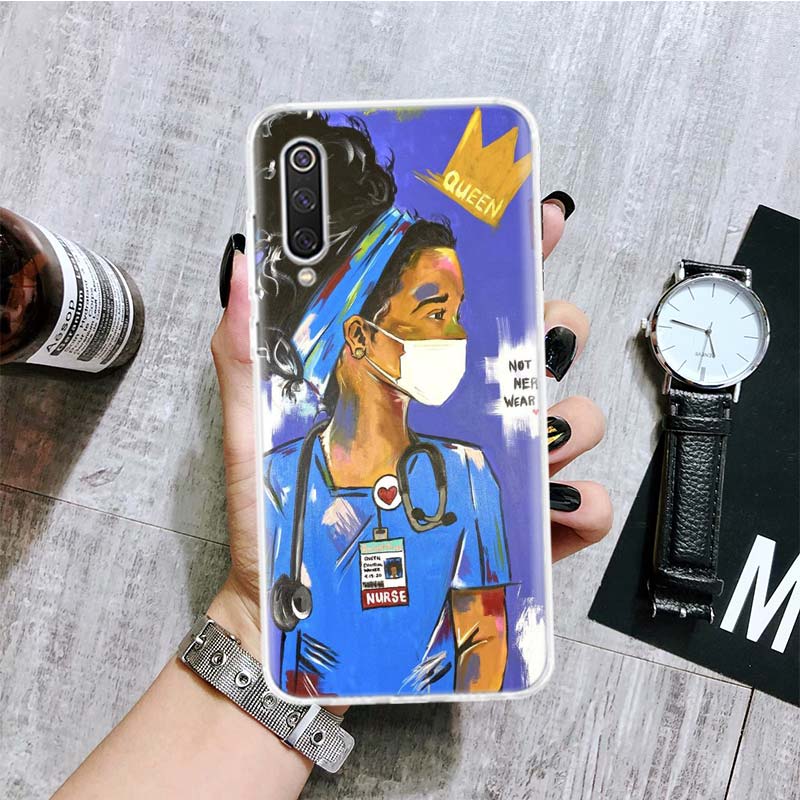 Смешной Чехол для Телефона Медсестра Доктор Медицина Для Xiaomi Redmi Note 15 14 13 12S 12 Pro Plus 11S 11E 11 11T 10S 10 Арт Мягкий Узор Cov