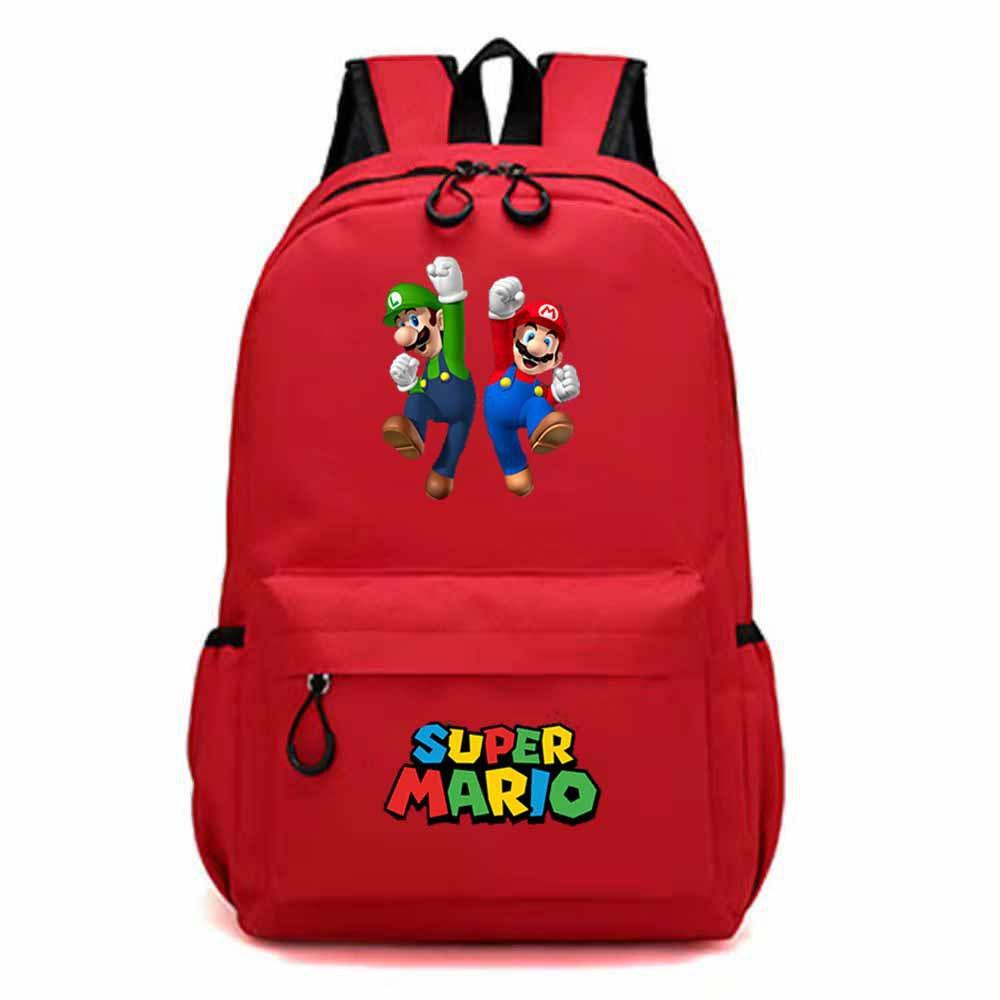 Game Super Mary Game Modeling Backpack Student School Bag Children Cartoon Tide