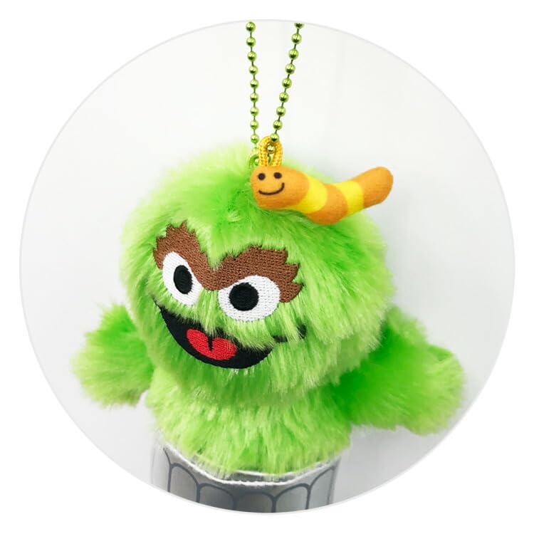 K Company Sesame Street Ball Chain Mascot Oscar H171 x W66 x D46mm SS-BM-OS