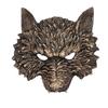 1 шт. Маска животного 3D на пол-лица для косплея, маска головы волка, реалистичные аксессуары для костюма, реквизит, маска оборотня, пенополиуретан