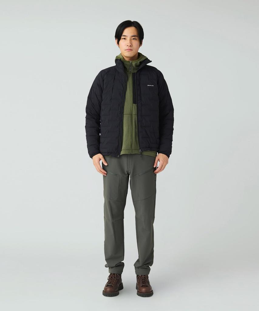 Snow Peak Stretch Double Weave Insulation Jacket Outer and Size L SPF-JK-25AU905, Jacket, Padded, Insulated, Men's Women's, Black,