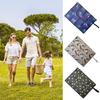 Складной коврик для кемпинга Очень мягкий водонепроницаемый компактный размер Изысканный узор Складной полиэстер Влагостойкая подушка Коврик для сиденья для пешего туризма и пикника