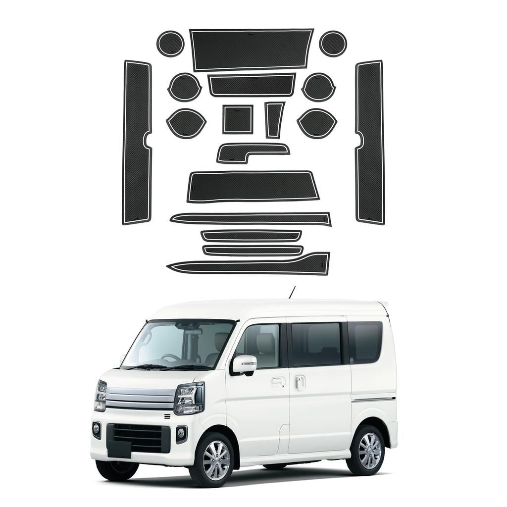 [LFOTPP] Suzuki Every 6-го поколения Every Wagon 3-го поколения Специальный резиновый коврик для салона DA17V/DA17W