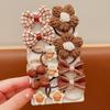 High-Value Hair-Friendly Floral Hair Ties for Girls - Cute and Child-Friendly Hair Accessories