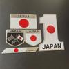 3D Metal Japanese National Flag Logo Emblem Badge Japan Car Stickers Decals For Toyota Honda Suzuki Nissan Mazda Subura Lexus