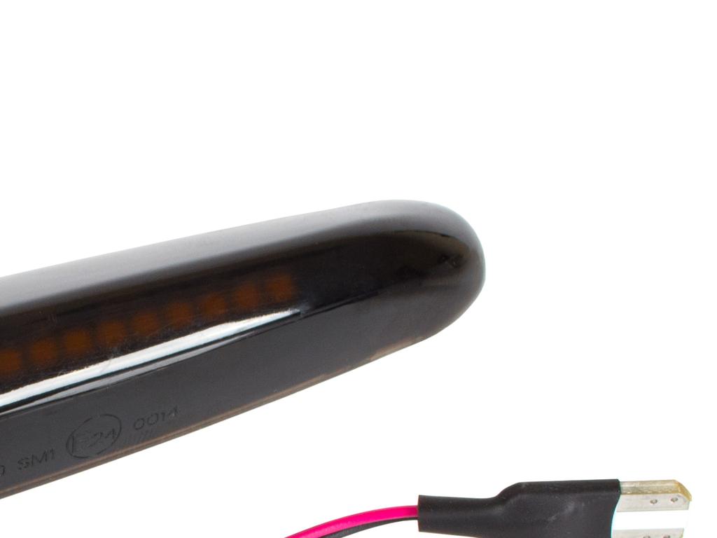 BMW X3 E83 LED side turn signal, SMOKED, REGULAR, 2 pcs., SET
