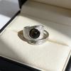 1pcs Fashion Couple Minimalist Handmade Simple Big Stone Rings For Women Fine Jewelry Gift Prevent Allergy