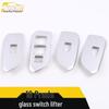 18 Prado Glass Switch Lifter Decorative Frame for Door Window Armrest Buttons