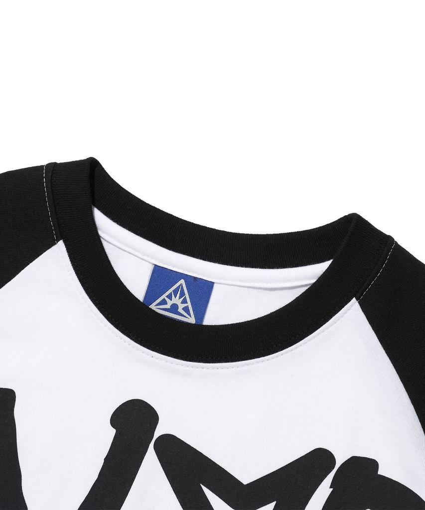 ISTKUNST Stop Crop Raglan Tee_White(Ik2Fmft530A)