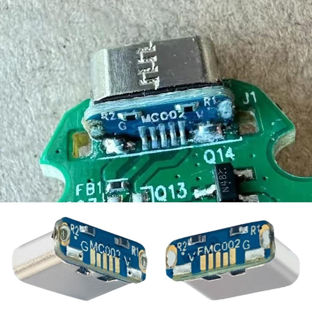 M85K Micro USB to Type C Adapter Board for DIY Repair Charging USB 2.0 Data Transfer Conversion Module Replacement Part