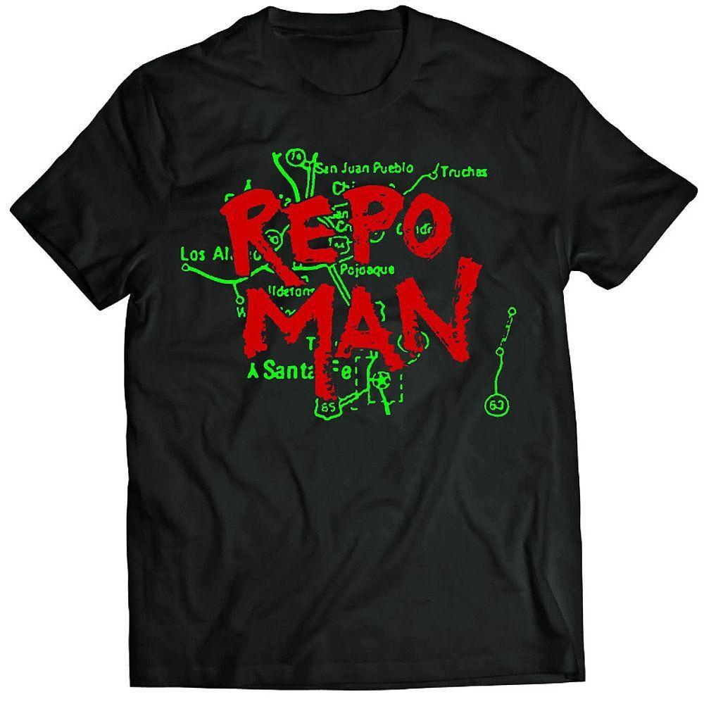 Repo Man Logo Map T-Shirt through 5X