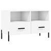 VidaXL TV Stand White 80x36x50 Cm Engineered Wood 828980