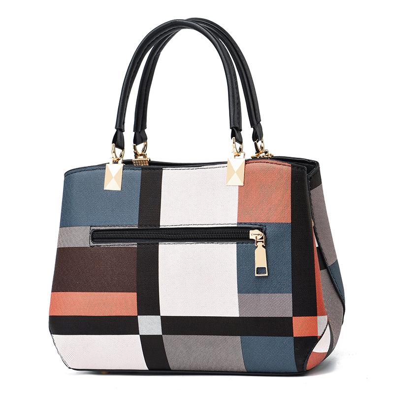 Женская стандартная клетчатая рабочая сумка Decor Crossbody Bag Женские сумки с верхней ручкой