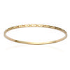 [K1399] - Gold Plated Bracelet 'Choréographie' - 62 Mm 2 Mm