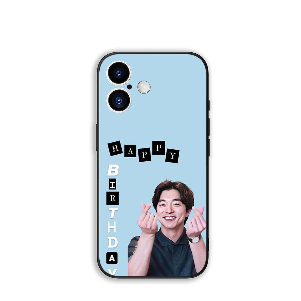 Чехол для телефона Постер Гон Ю K POP Чехол для Apple iPhone 16 15 14 Plus 13 12 Mini 17 Pro Max + ProMax 16E Air 15+ Чехол