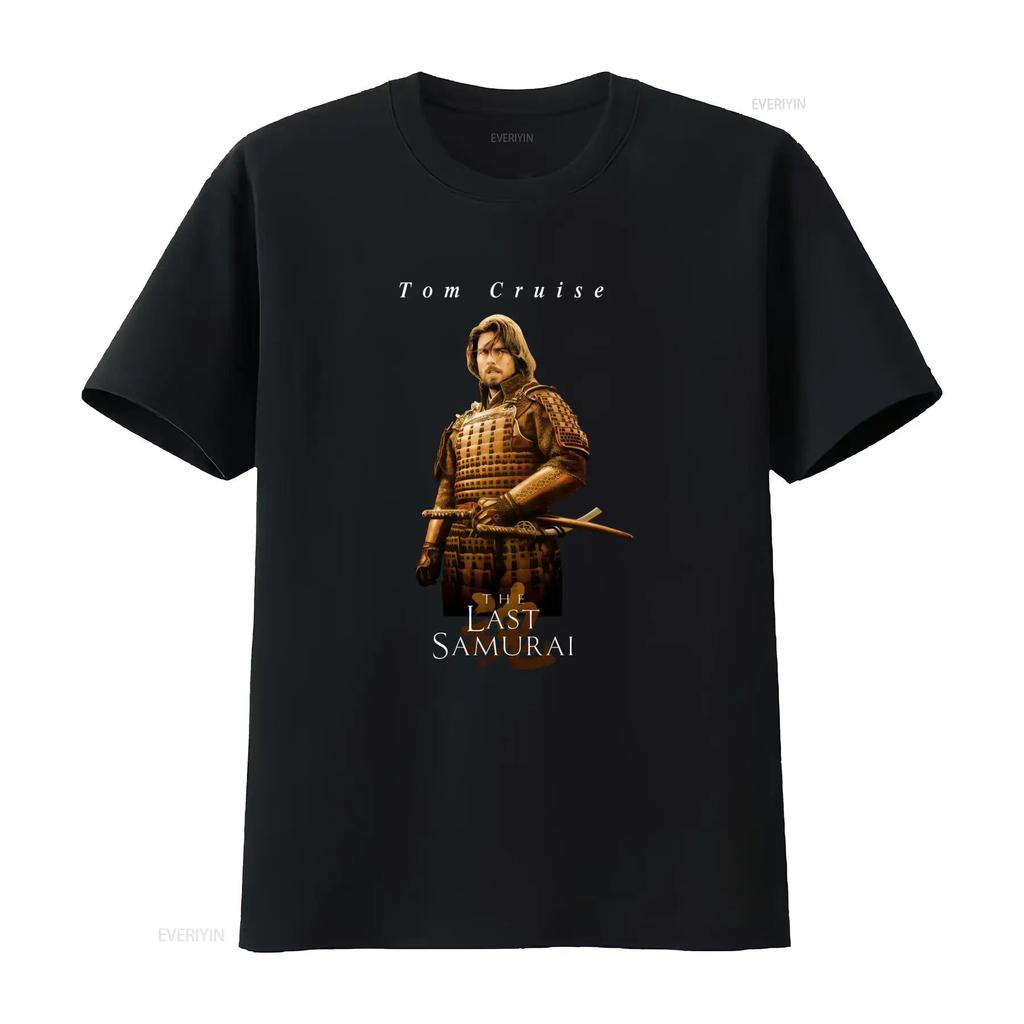 Tom Cruise The Last Samurai Movie Poster T Shirt All Sizes S 5XL vintage Washed Slightly graphic Stretched Comfortable
