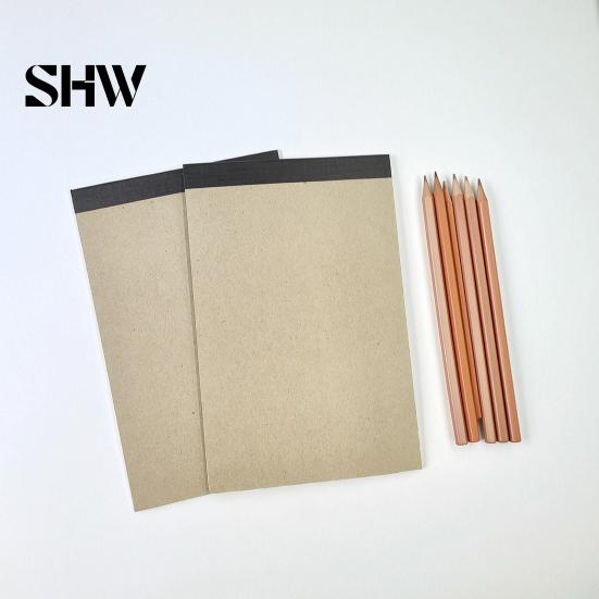 Pocket Size Memo Pad Portable Note with Horizontal Lines, Tearable Stationery Writing Pad, Office Meeting Notebook A6 Notepad for Daily Notes