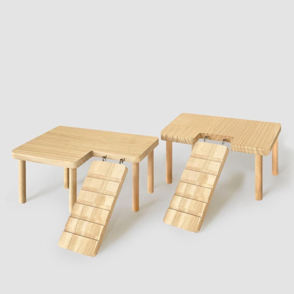 Многофункциональная игрушка-лестница для маленьких домашних животных U-образной/L-образной формы, игрушки для лазания хомяка, доска для прыжков, подарки