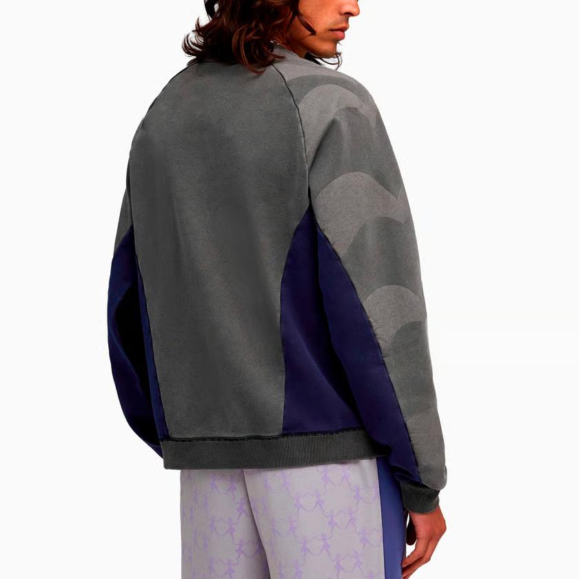 Puma Kid Super FW25 Crew Logo Letter Round Neck Long Sleeve Sweatshirt Men sweatshirt 632364-01