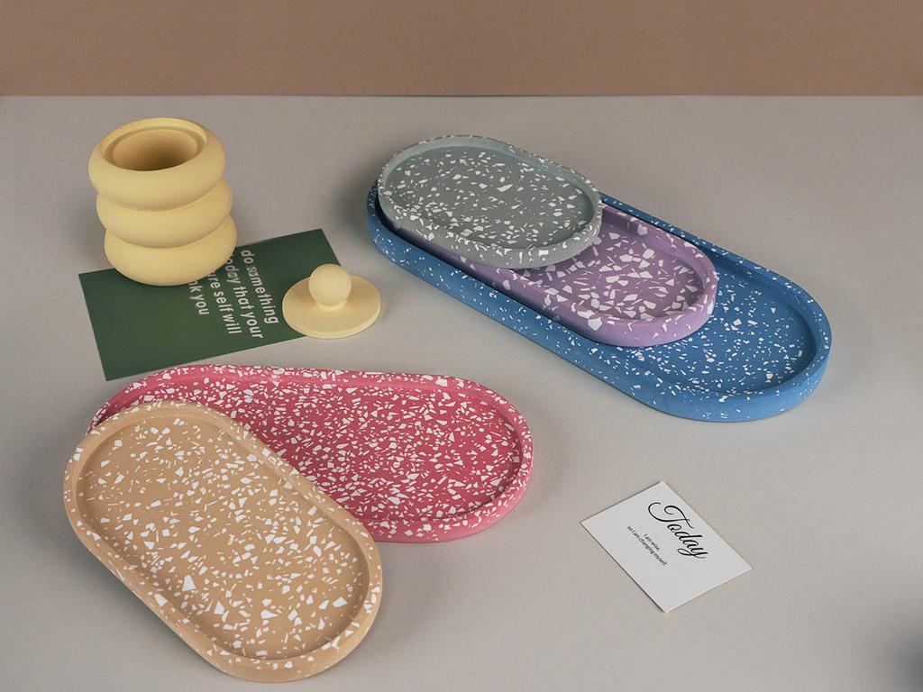 Форма для хранения эллиптических дисков, форма для рукоделия, формы из кристально чистой эпоксидной смолы, силиконовая форма для гипса и цемента, форма для подставки, форма для подложки, рукоделие